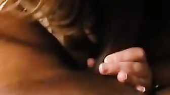 Gorgeous Hotwife Jen sucks an amazing Black dick