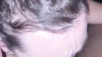 Wet Mouth wife sloppy sucking black cock