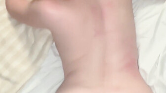 Hung black stud gaps tiny white pussy to let cream out