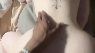 Black bf make her cum so hard in doggystyle