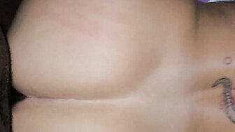 Big booty college slut takes Black cock until she cums