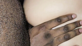 Big booty college slut takes Black cock until she cums
