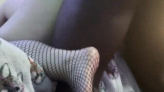 Rough white pussy slamming