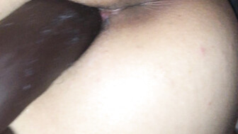 Wife can’t feel me after taking BBC dildo