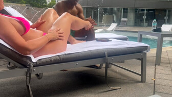 Phat ass white married blonde and her younger black boyfriend