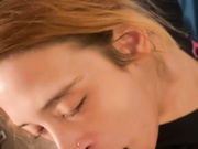 Shes obsessed with sucking black cock