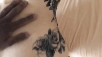 Big booty MILF PAWG fucks younger BBC