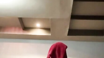 Unware wife