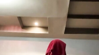 Unware wife
