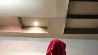 Unware wife
