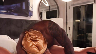 White slut gets hard BBC fucking