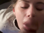 Black stud emptys his balls on sexy girl