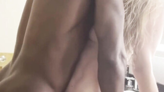 Amazing married blonde enjoying Big black dick