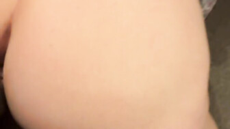 Big booty white girl gets Interrupted by BBC