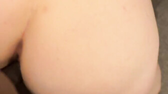 Big booty white girl gets Interrupted by BBC