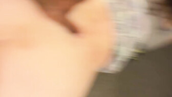 Big booty white girl gets Interrupted by BBC