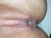 Young couple first time with bull