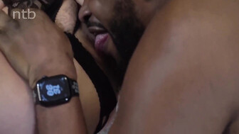 Hotwife Cuckolds Boyfriend With BBC