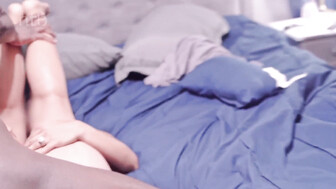 Booty cuckold white wife took that winning bbc inside her shaved pussy