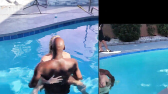 Cuckold qos white blonde and her BBC lover