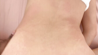 The beautiful sounds of a white pawg milf taking black cock