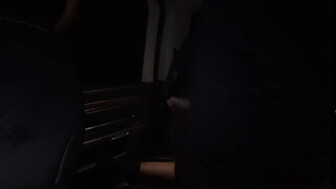 Amateur wife fucks bbc in car