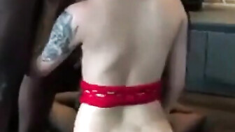 Latina sub makes her boyfriend happy