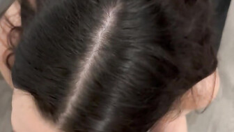 White PAWG sucks BBC