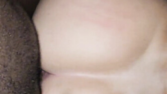 Big booty girl takes BBC in her dorm until she cums