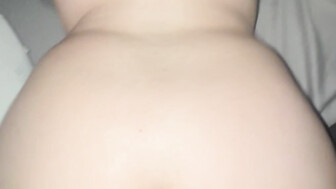 Sloppy wet pussy ride POV