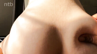 Slender white girl with glasses loves big black cock