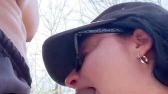 Slutty girl with phat ass loves to suck and fuck big black cock