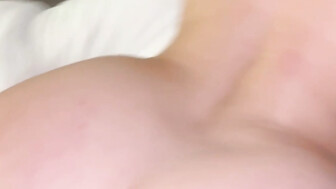 Stunning hotwife with huge boobs rides big black cock