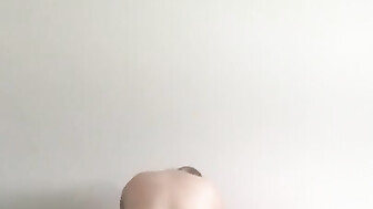 Wife with thick ass rides black cock