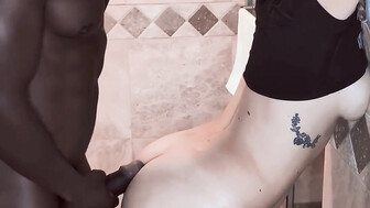 Beautiful white blonde and huge BBC lover