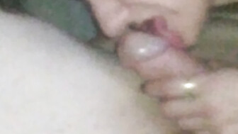 my gf loves cum in her mouth