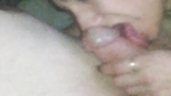 my gf loves cum in her mouth
