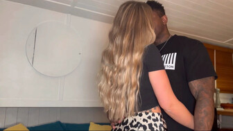 Amazing blonde wife and strong younger BBC bull