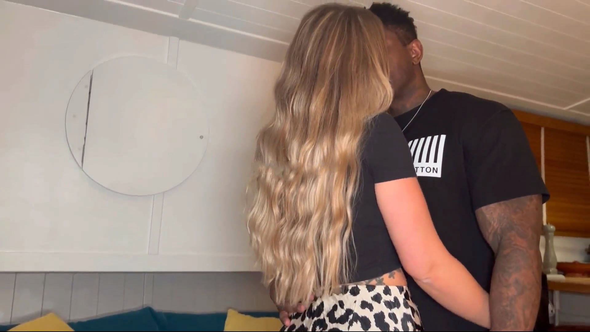 Amazing blonde wife and strong younger BBC bull