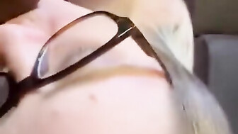 College hottie sucks Big Black Cock