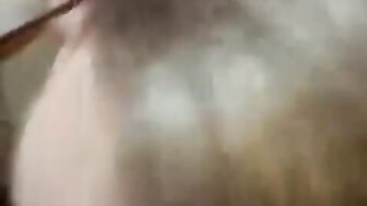 College hottie sucks Big Black Cock