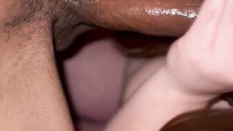 White wife sucking Big black cock