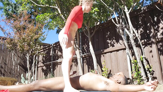 White wife with good stretch loves sucking and fucking big black cock