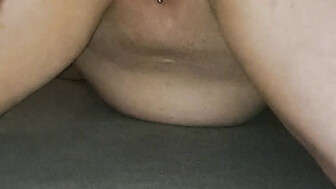 Skinny guy fucks her good