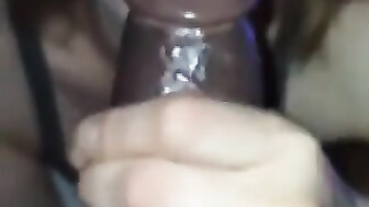 Hot wife milking BBC