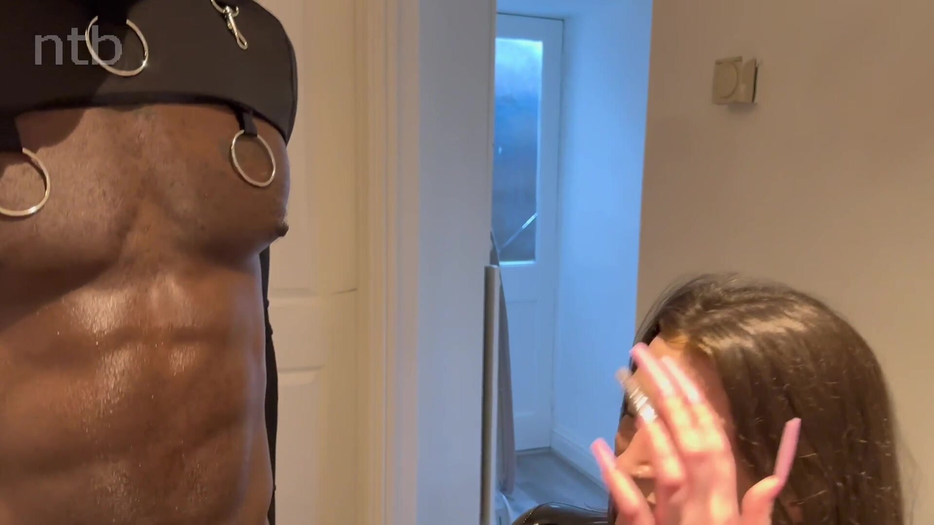 Slutty white girl really got what she came to the stud for