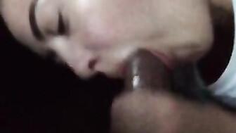 Hot Amateur girl suck the soul of his BBC