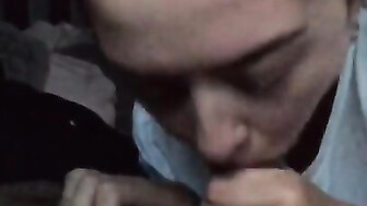 Hot Amateur girl suck the soul of his BBC