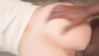 Creamy PAWG moans with BBC