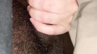 Shy white girl sucks neighbors Black dick